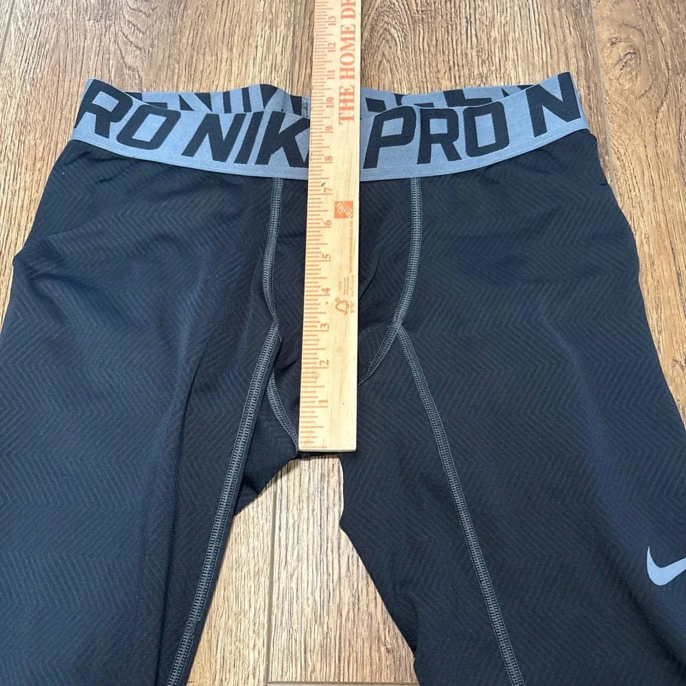 Nike Hyperwarm Pro Combat Compression Tights Pants Men's XL Black‎ Athletic